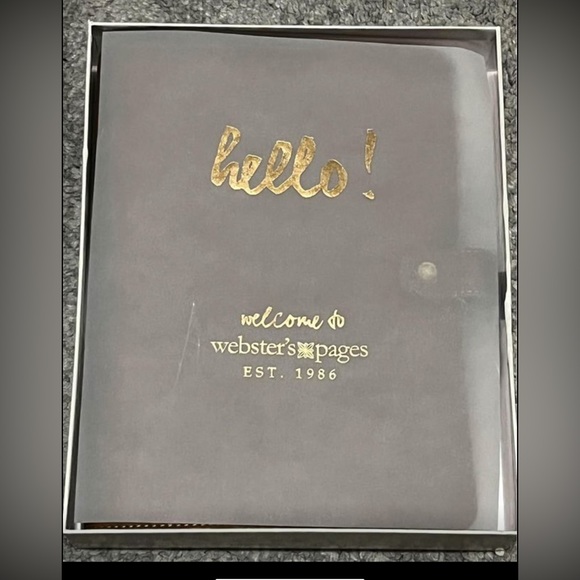 Webster's Pages, A5 Walnut Planner Kit - Picture 2 of 6